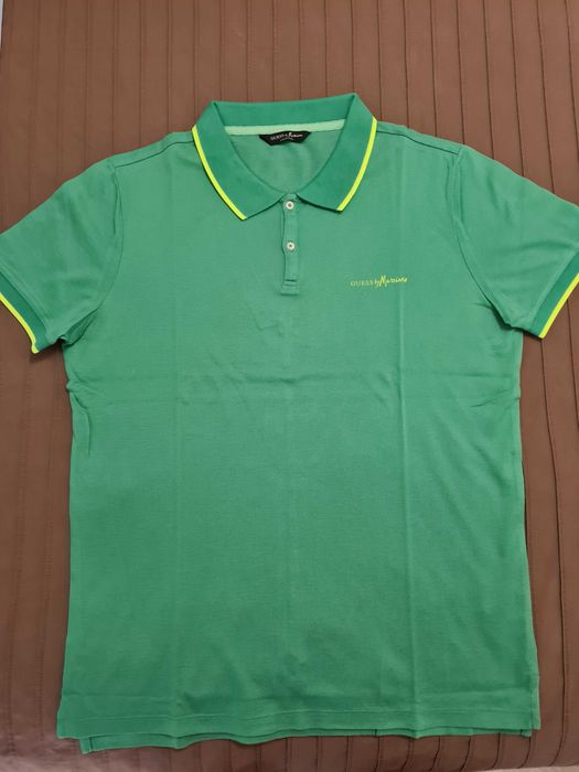 Pólo Guess Verde Alface - Tam. M