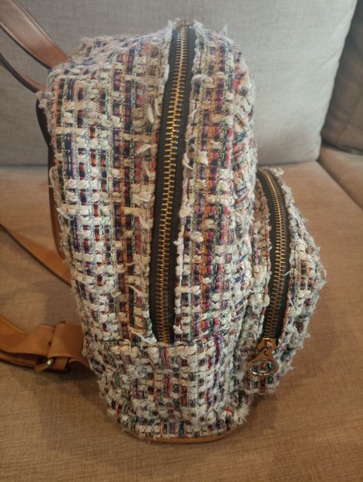 Mala-Mochila Parfois padrão colorido