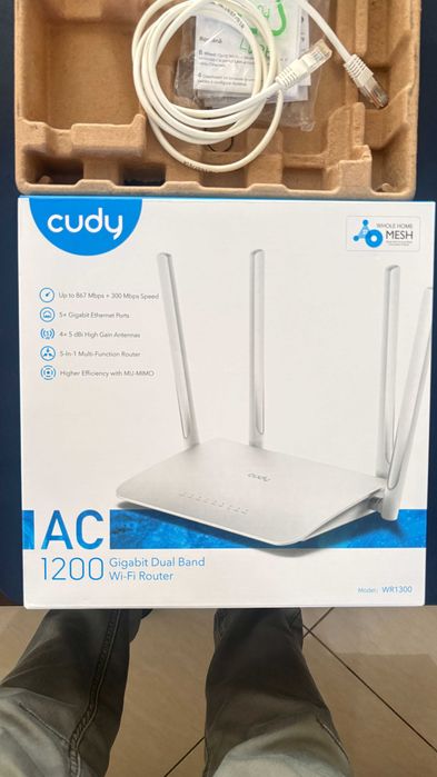 router cudy wifi mesh ac 1200