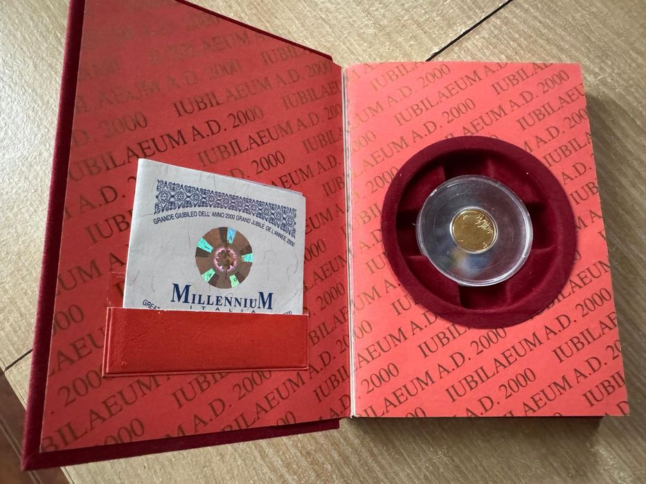Coleção iubilaeum 2020 em ouro