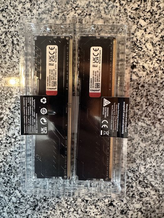 Memória RAM Kingston Fury Beast 32GB (2x16GB) DDR4 3200MHz CL16-NOVA
