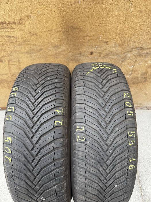 Dwie Opony michelin crossclimate 2 205/55/16