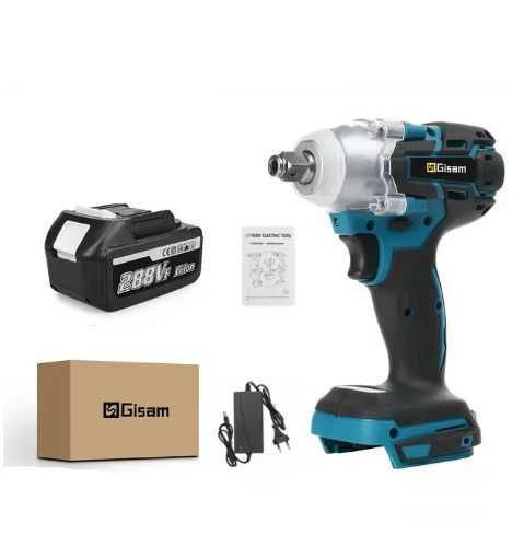 Aparafusadora Elétrica Gisam Gami 520n.m com 2 Baterias e carregador