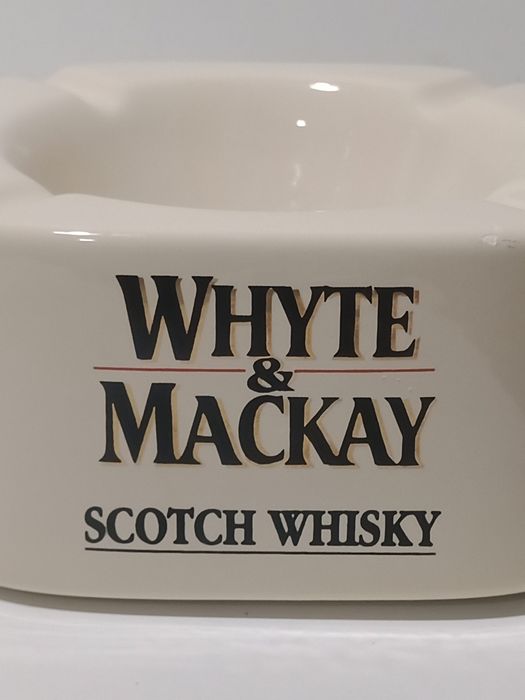 Cinzeiro vintage Whyte & Mackay scotch whisky