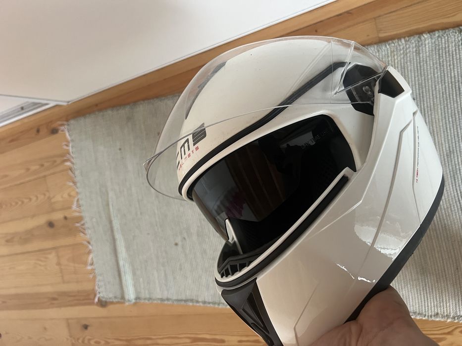 Capacete CMS Helmets branco S