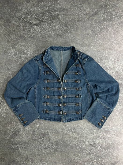 Jacket opium arhive light blue жакет джекет синій джинсова куртка джинсовка S M L XL