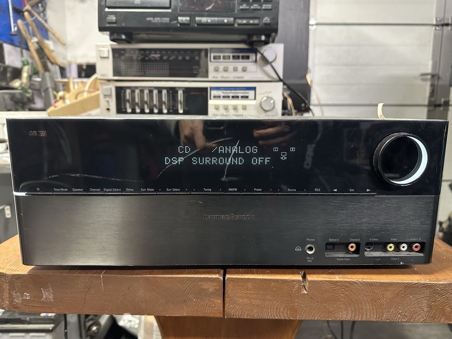 Harman Kardon AVR 155 amplituner kino domowe 5.1 sprawny