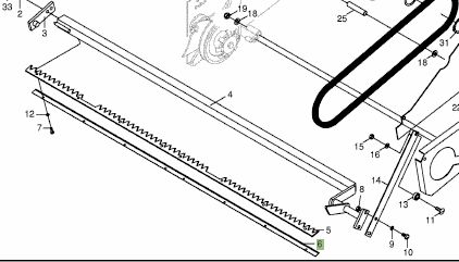 Nóż aparatu siatki Krone Round Vario Combi Bellima Fortima