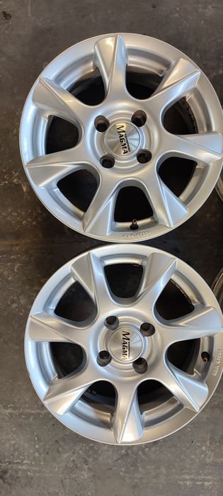 14" 5.5J 4x100 Komplet felg aluminiowych
