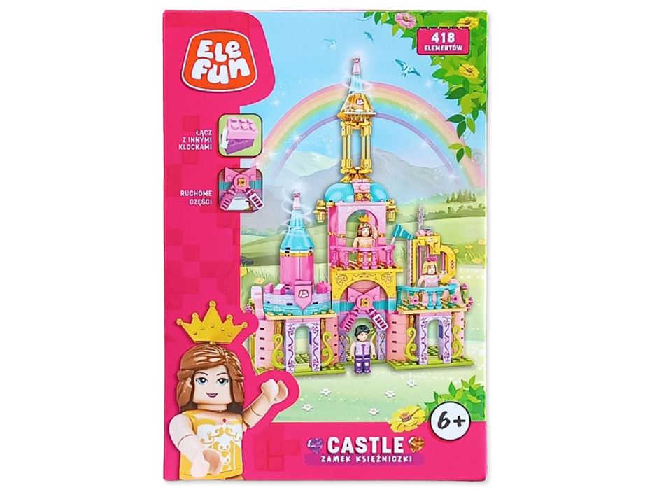 Klocki Elefun - Castle - Zamek księżniczki C0231