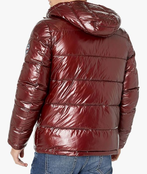 -40% XL 50 52 Tommy Hilfiger пуховик парка куртка червона красная л