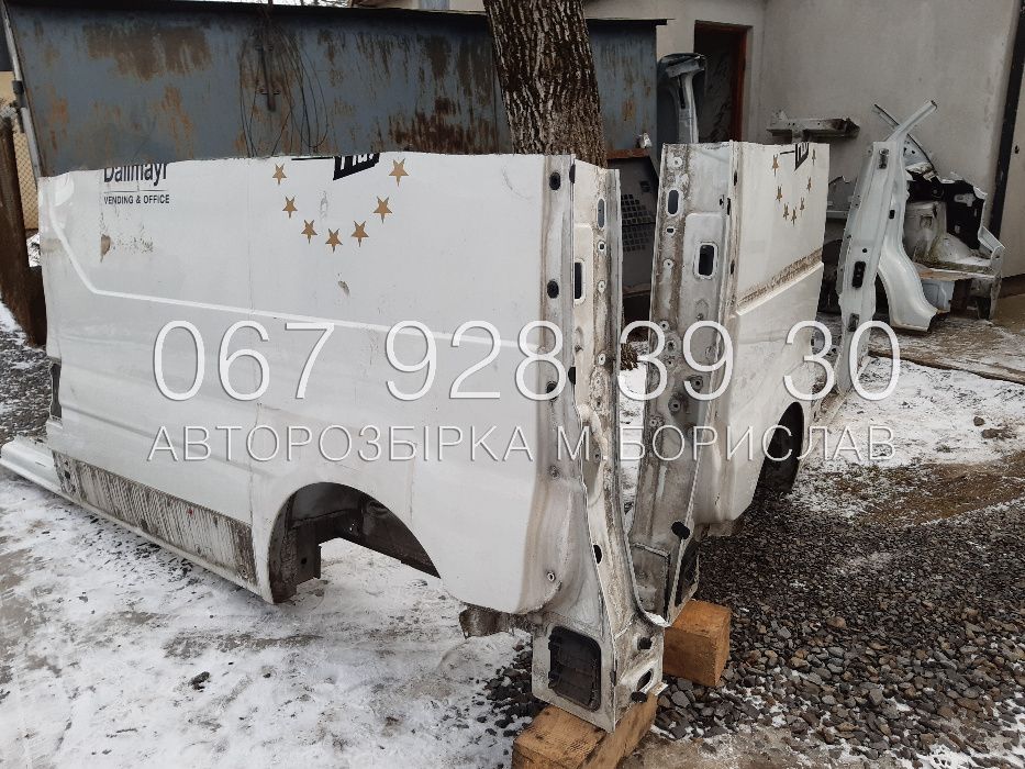 Бочина Кузов Renault Trafic Opel Vivaro Четверть Лонжерон Крыша Крыло ...