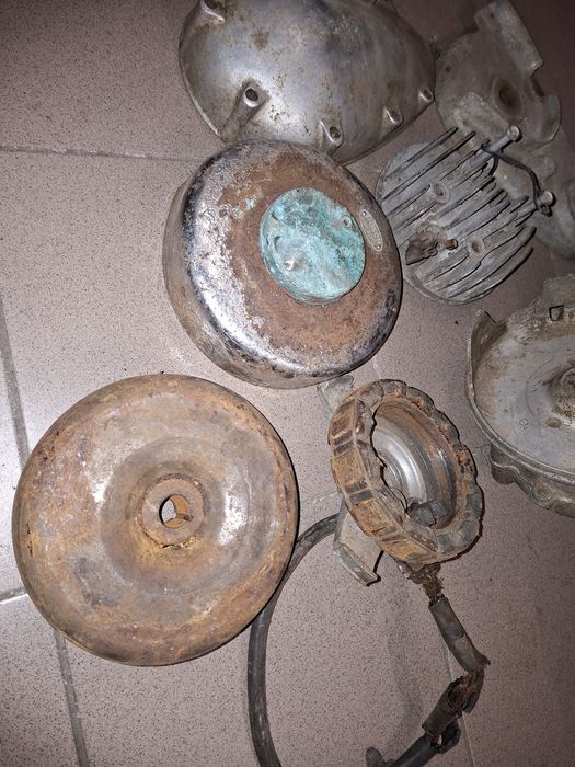 Stary z 1920-tych lat silnik dkw,nsu wsk wfm shl m04 sokół