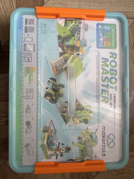 Продам дитячий конструктор Robot Master premium 200 in 1 Makerzoid