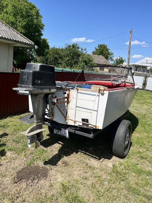 Продам Лодку з мотором і прицепом)