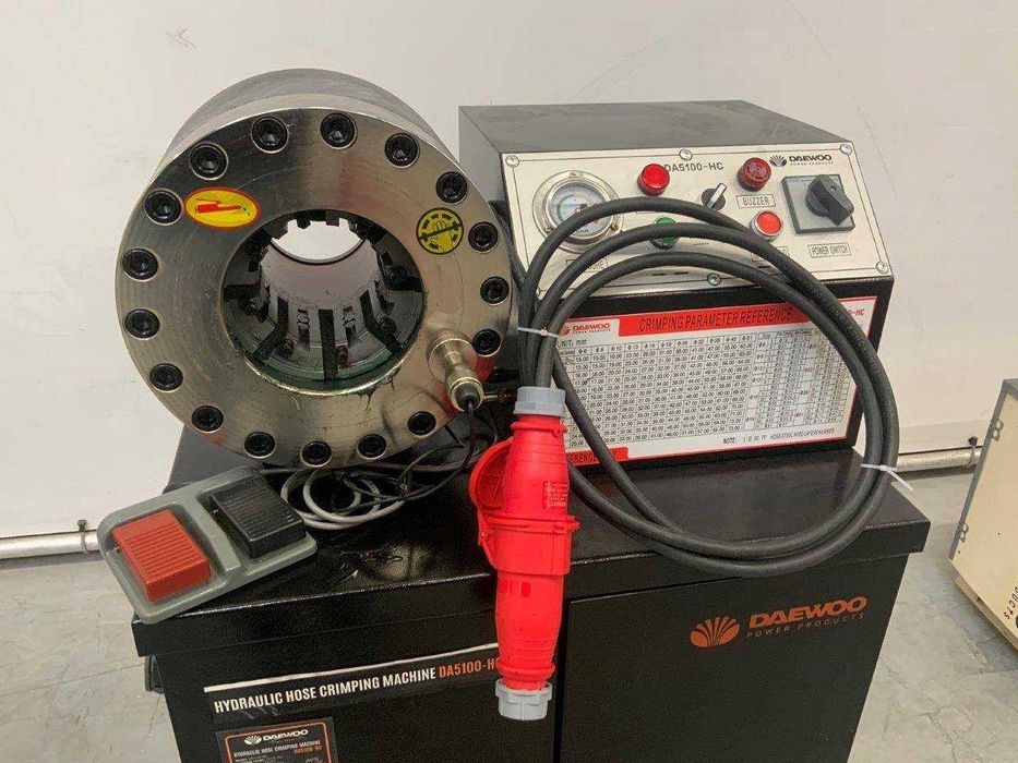 Maquina de cravar Tubo - Nova!