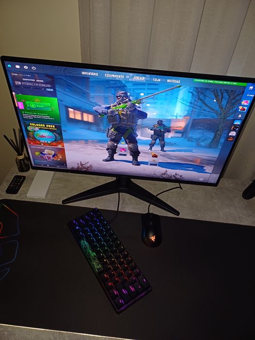 HyperX Alloy Origins 60 – Como Novo | Switches Red | Layout Inglês