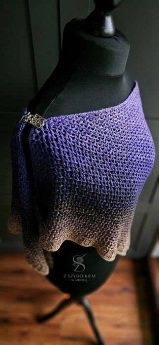 Chusta handmade - z szydełkiem w drogę
