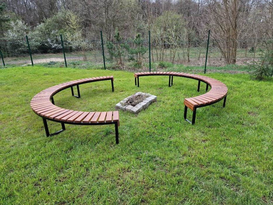 Ławka ławki ogniskowe loft koło