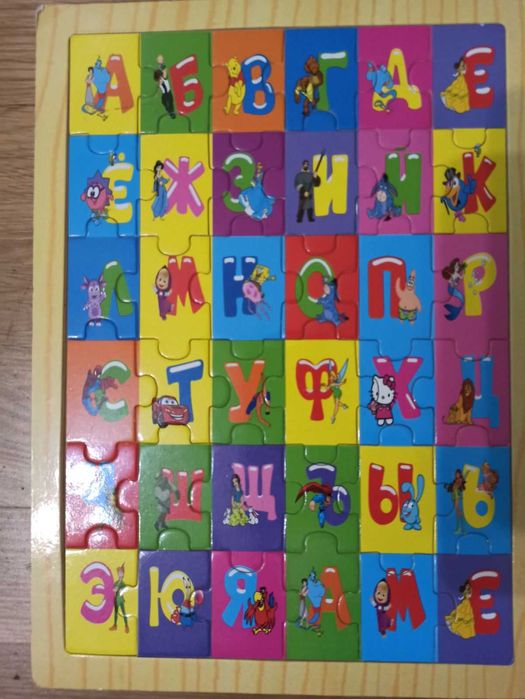 Дерев'яні пазли для дітей