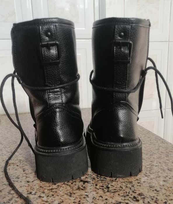 Botas pretas n. ° 38
