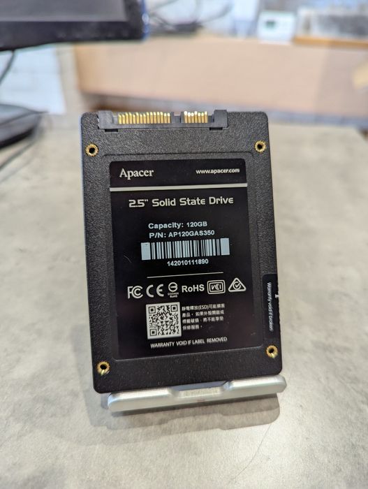 SSD Apacer Panther AS350 120GB 2.5" SATA