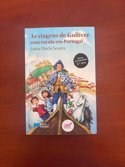 Livro “As viagens de Gulliver com escala em Portugal” de Luísa Ducla Soares