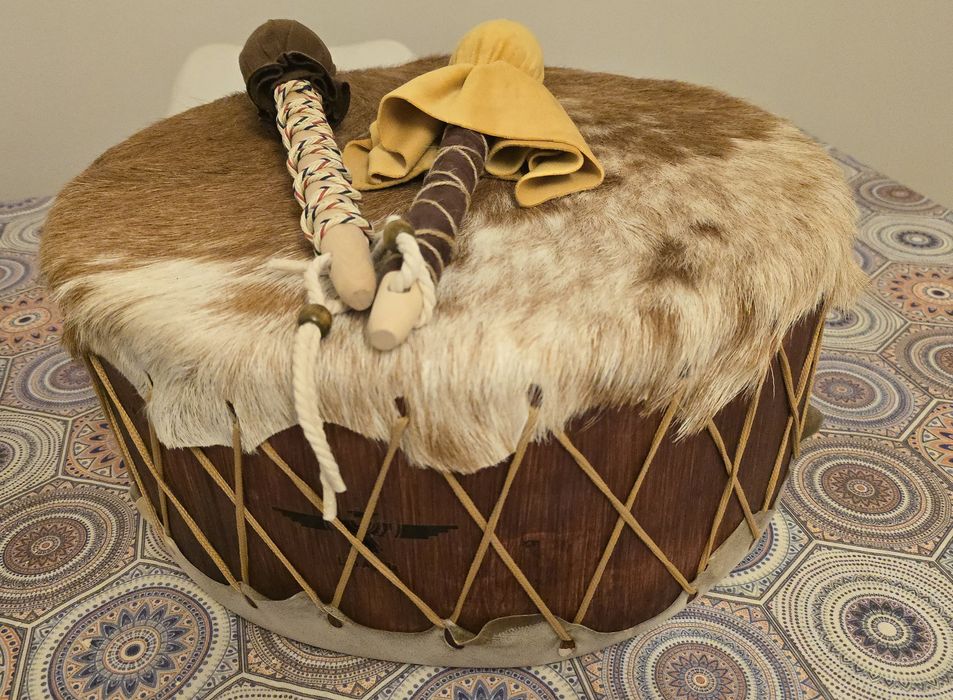 Tambores Lakota - Pele de Cabrá 40 cm