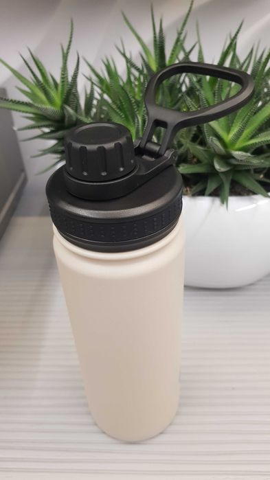 NOWY elegancki kubek, butelka termiczna ze stali nierdzewnej, 530ml