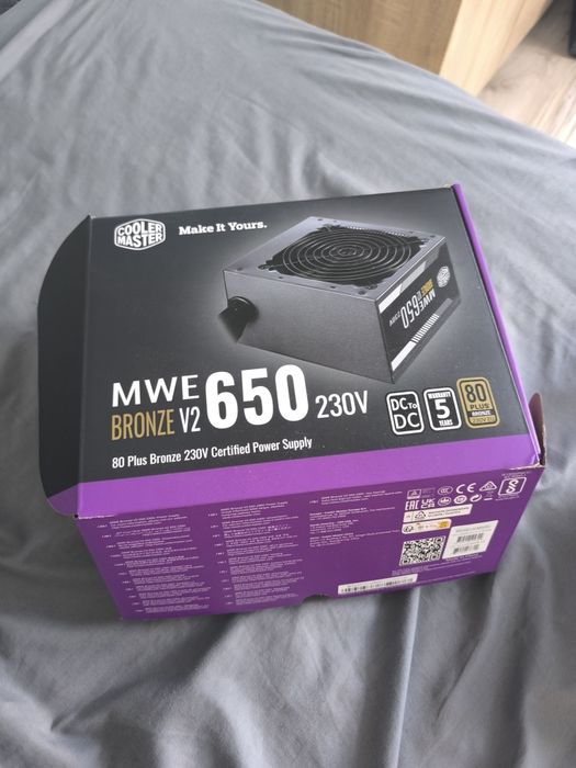 Cooler Master MWE Bronze V2 650W 80+ Bronze – zasilacz ATX
