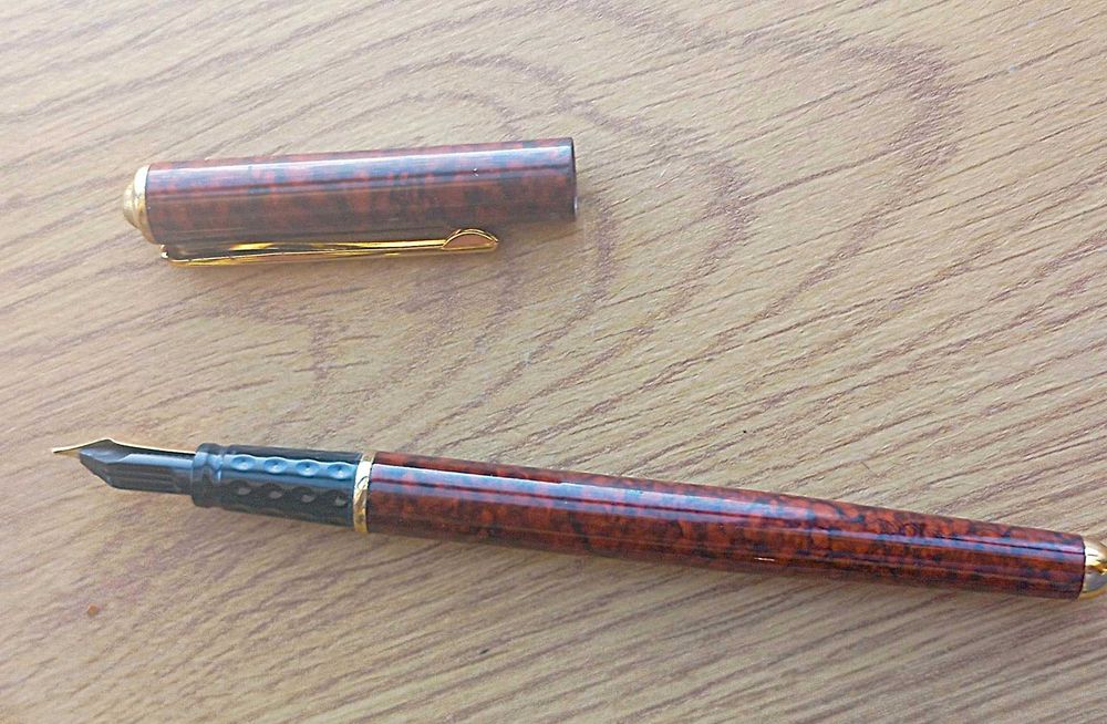 Caneta de tinta permanente inoxcrom