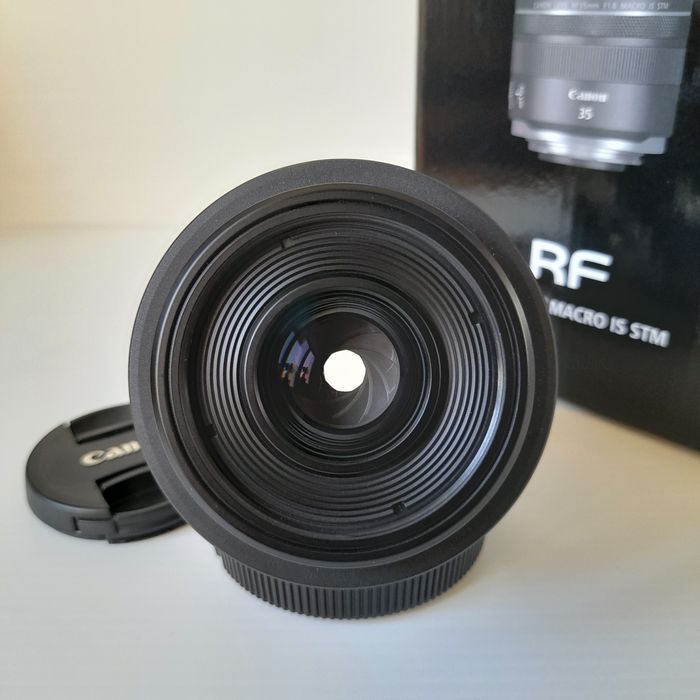 Canon RF 35mm f1.8 Macro IS STM (nova/Set2026)