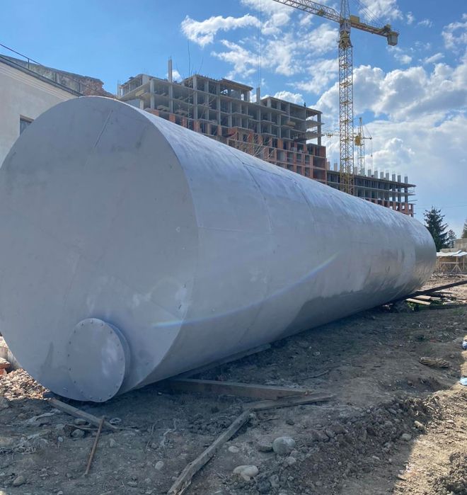 Ємність нержавіюча 100м3  біметалл цистерна