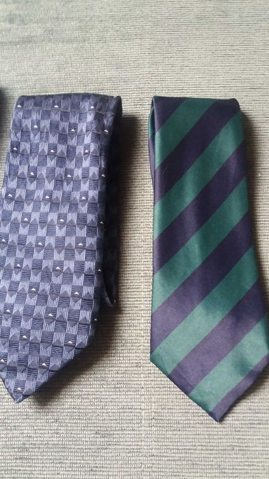 Modny elegancki krawat - jedwab, microfibra