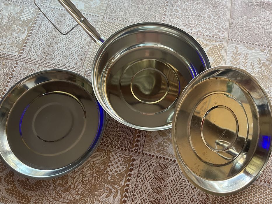 Marmita de inox puro nova