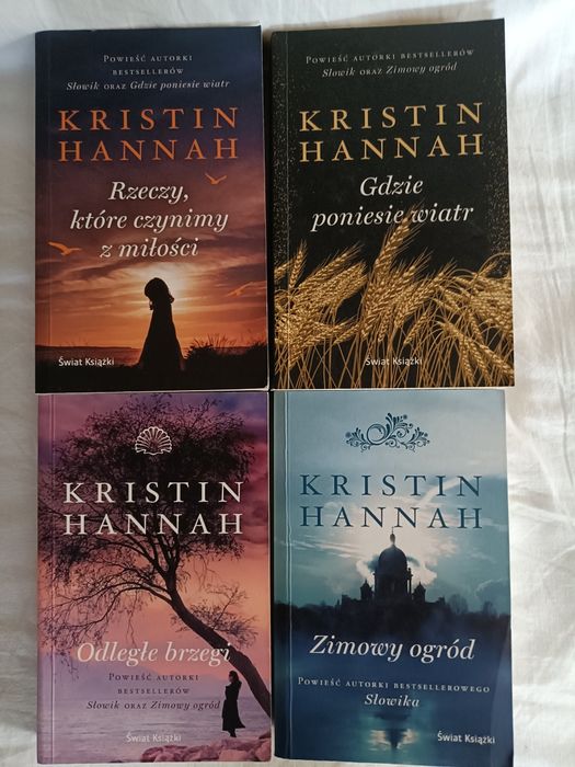 Zestaw 4 książek - Kristin Hannah