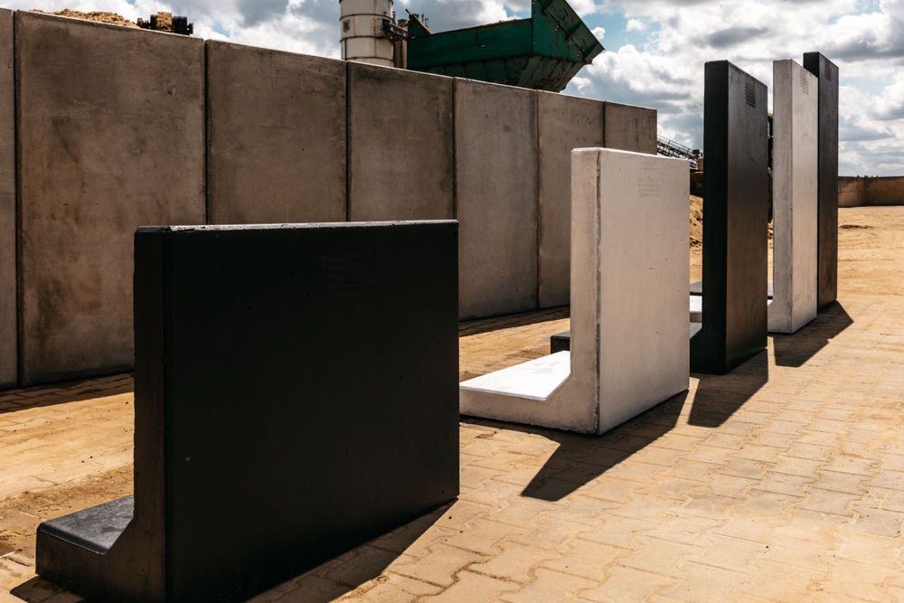 Elki Betonowe – Mury Oporowe Typu L Zbrojone, Beton Architektoniczny