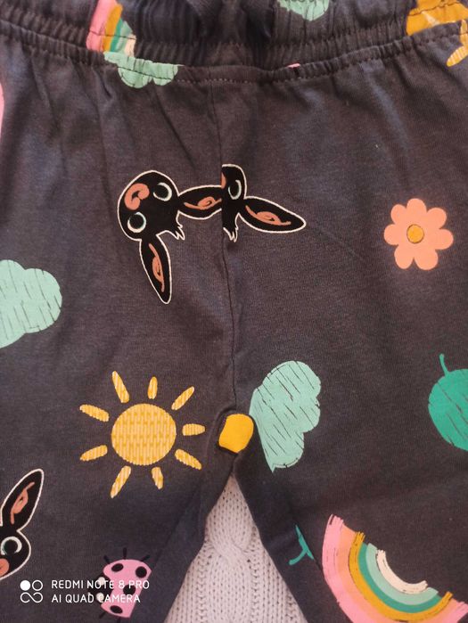 Spodnie dresowe dziewczęce 80 cm