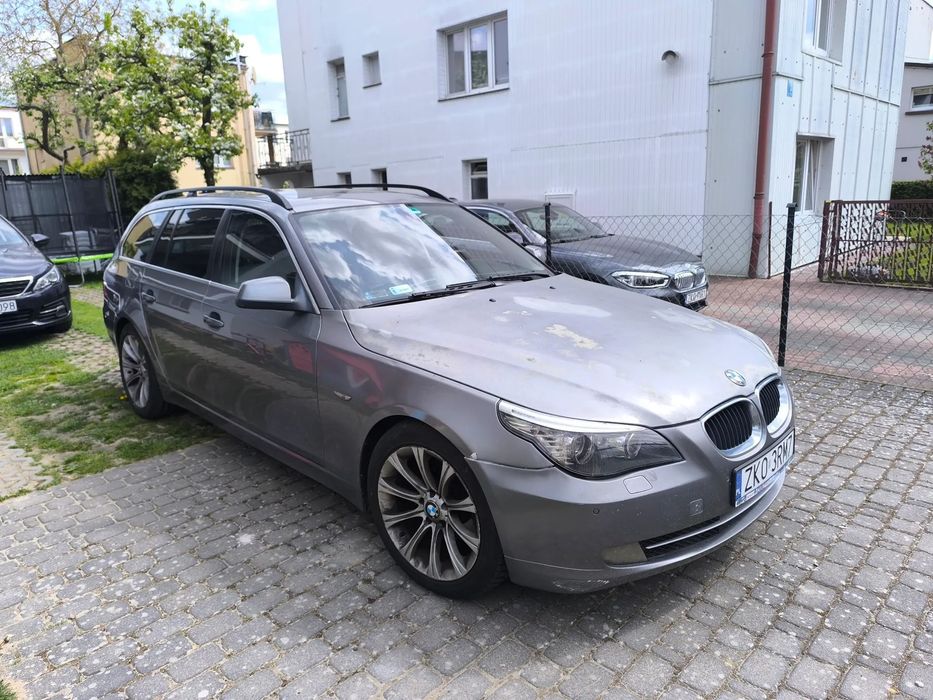 BMW Seria 5 Auto używane na co dzień, zrobiona mapa !!!
