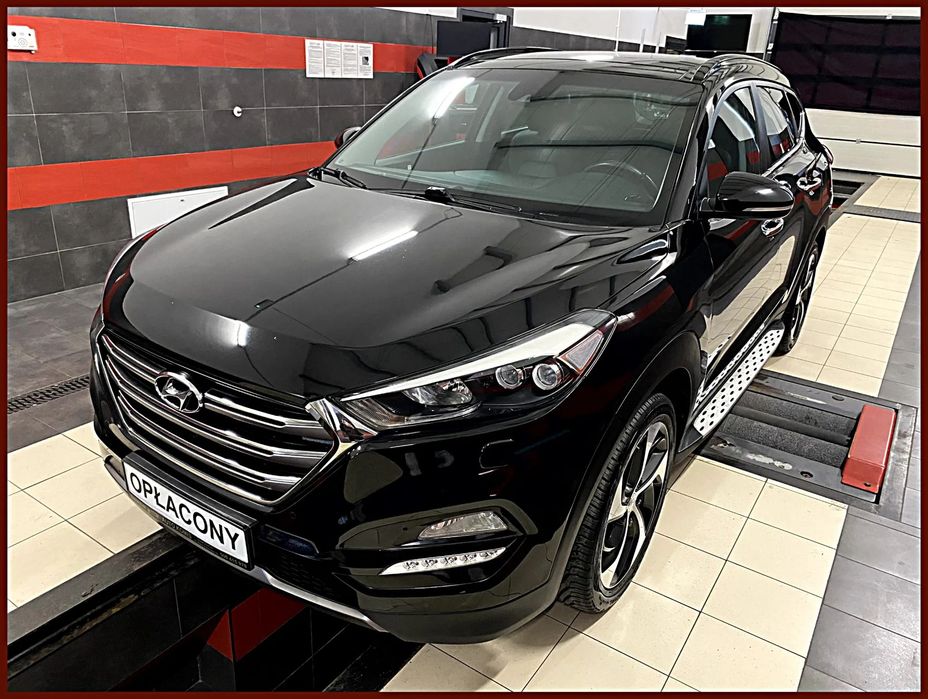 Hyundai Tucson lift ledy kamera cofania czujniki parkowania