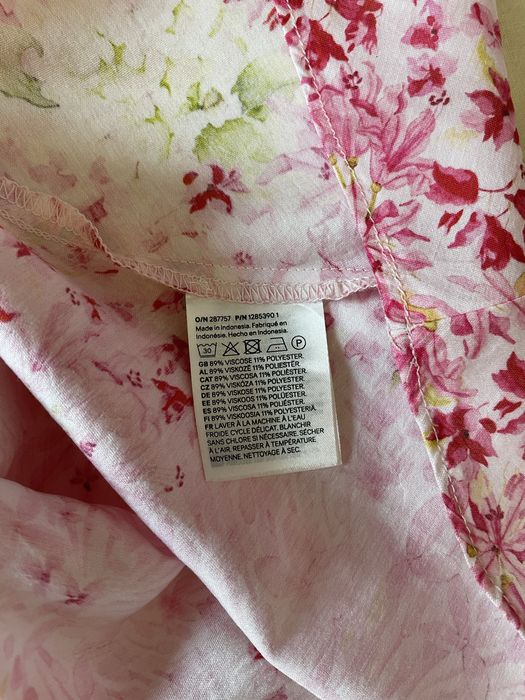 Рожева максі спідниця H&M S-M