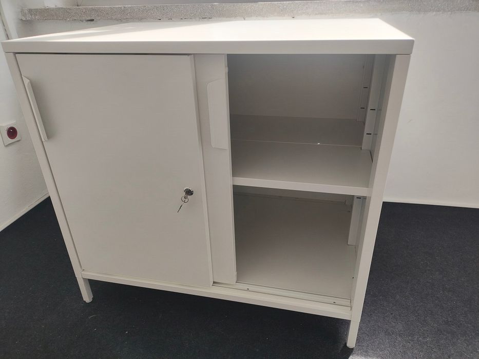 Szafka Ikea TROTTEN metalowa biała
