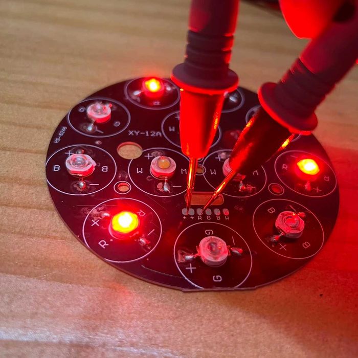 RGBW світлодіодна LED панель  5Вт