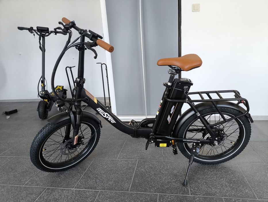 Składany rower elektryczny