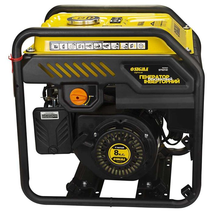 Генератор инверторный SIGMA 4.0/4.5 кВт 12 л Ручной запуск (5710741)