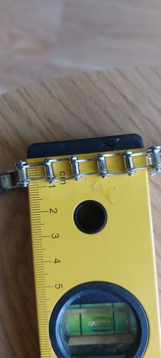 Bransoletka unisex, stal, w formie łańcucha