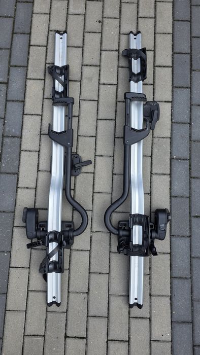 Uchwyty rowerowe na dach Thule proride 598, dwie sztuki