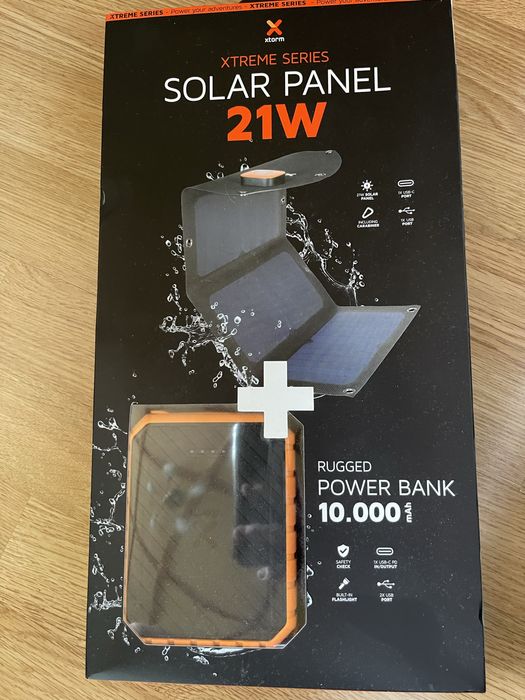 Powerbank Xtorm XR101 Rugged 10000mAh + mata solarna 21W XAP275U