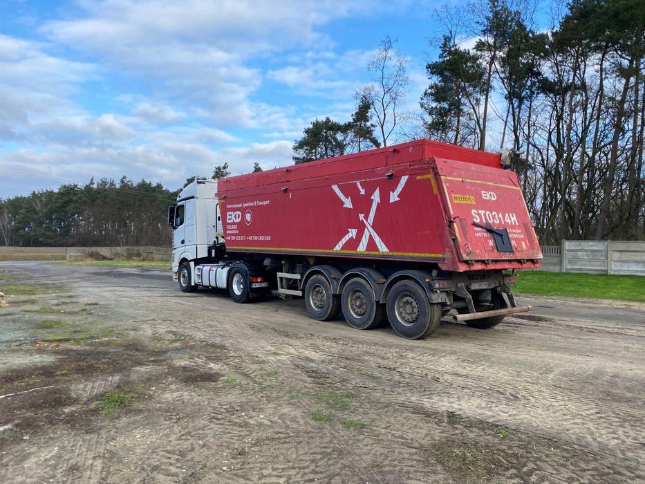 Naczepa Wielton z nadstawkami do zboża/buraków