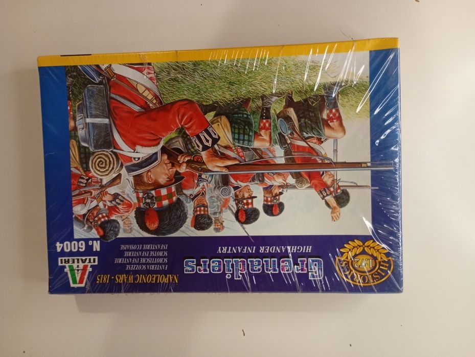 Kit modelismo Miniaturas Militares Italeri 6004 Highlander Infantry 1:72